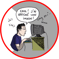 Webmaster codant devant ordinateur